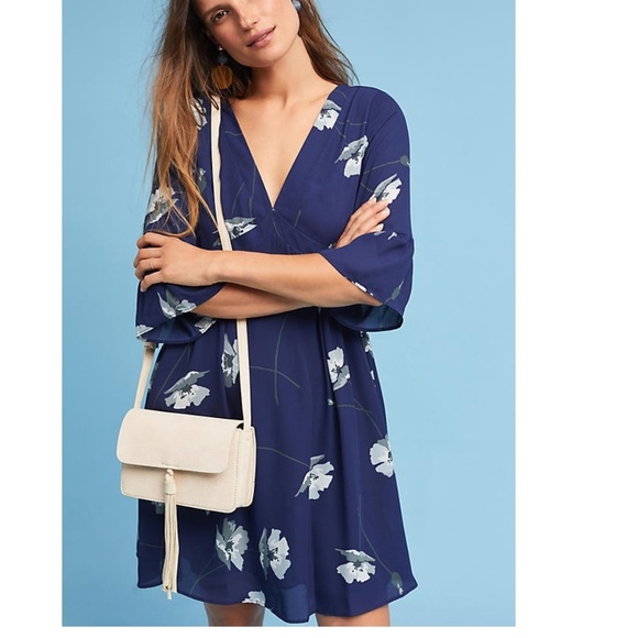 NWT ANTHROPOLOGIE Margarey Floral Dress - Picture 2 of 3